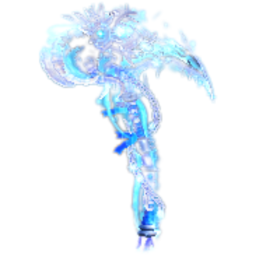 Frozen Krampus Scythe