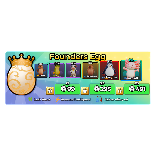 3 Founders Eggs