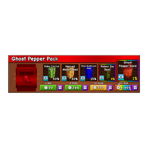 3 Ghost Pepper Pack