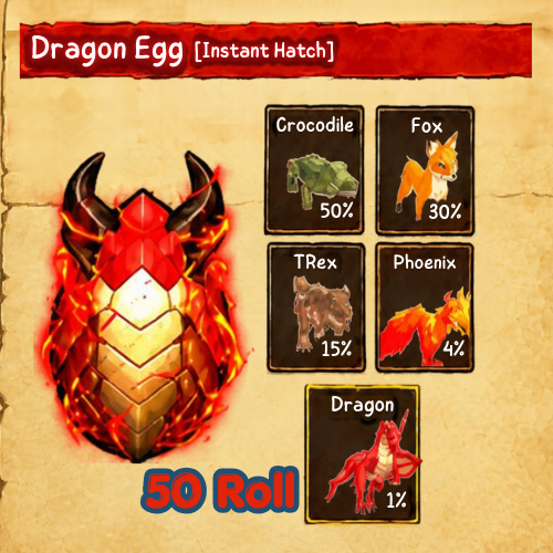 50x Dragon Egg